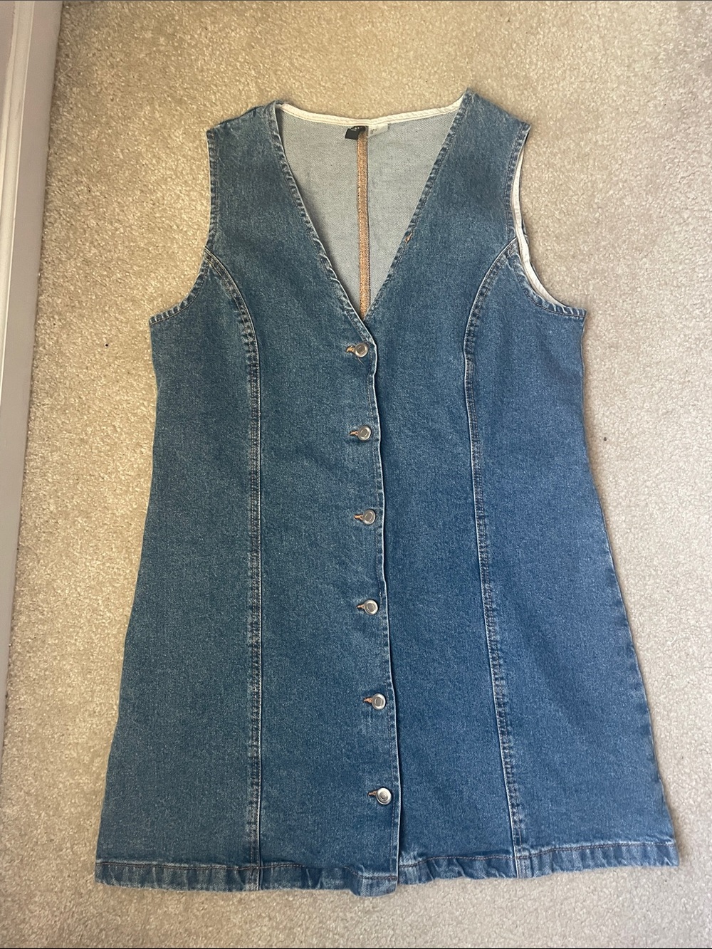 H&M Jean button dress